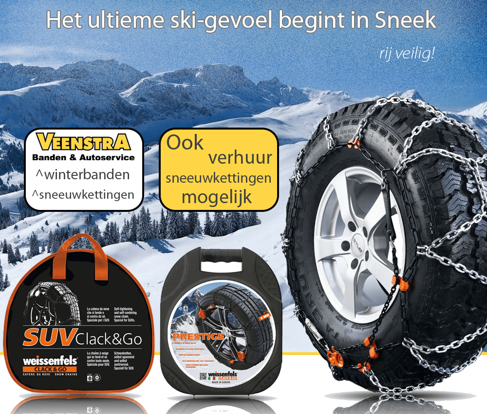 Sneeuwkettingen huren Sneek | Veenstra